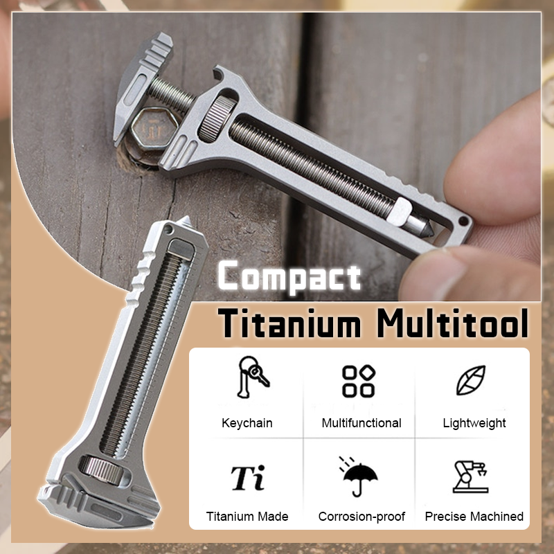 Multitool קומפקטי טיטניום