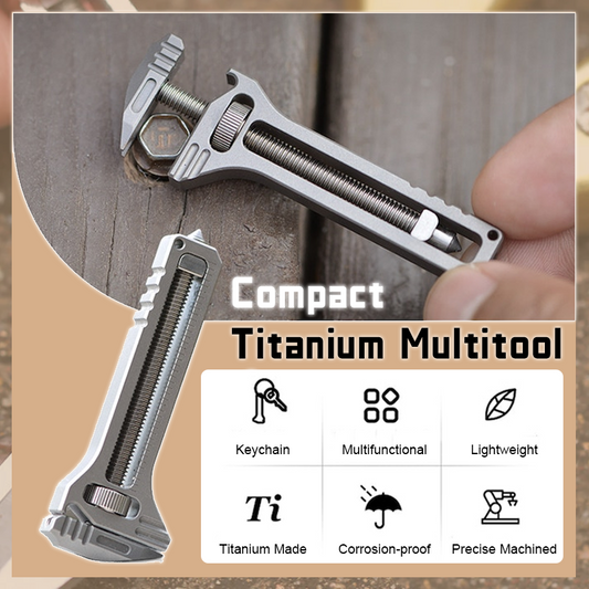 Multitool קומפקטי טיטניום