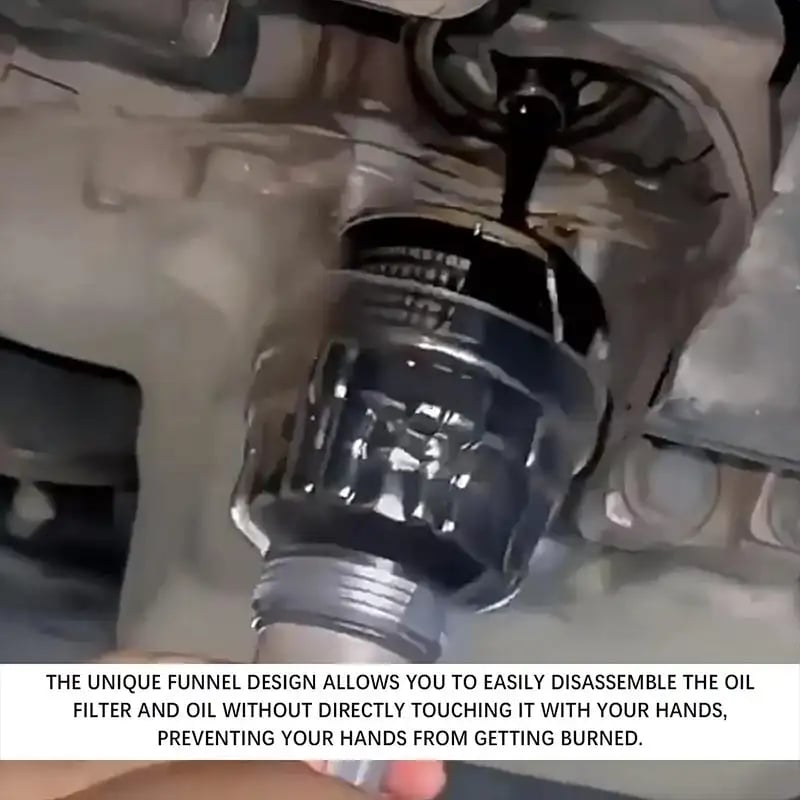 Oil Filter Removal Oil Funnels for Automotive Use